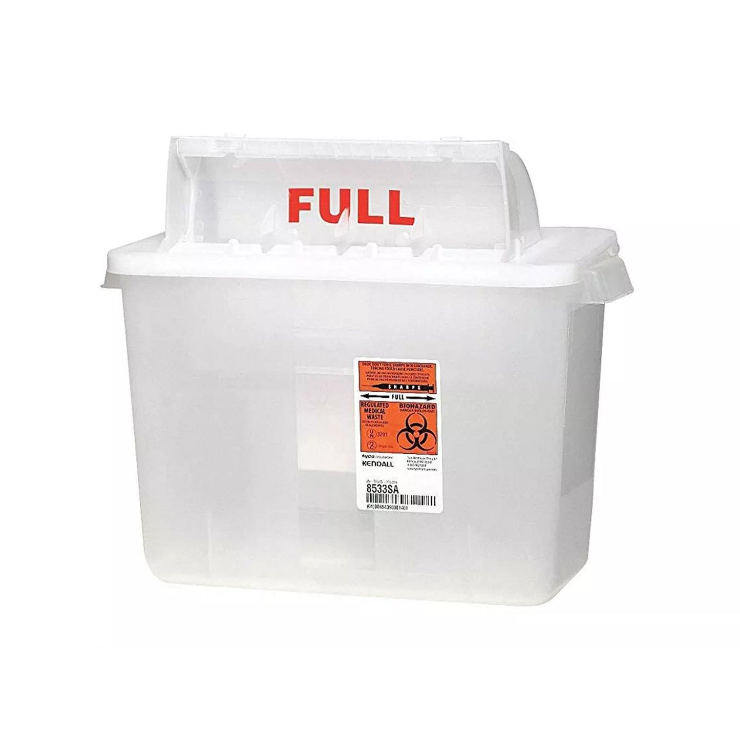 CONTAINER, SHARPS CLR 2GL (10/CS)