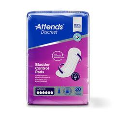 PAD, BLADDER CNTRL ULTIMATE ATTENDS DISCREET (20/BG 10BG/CS)