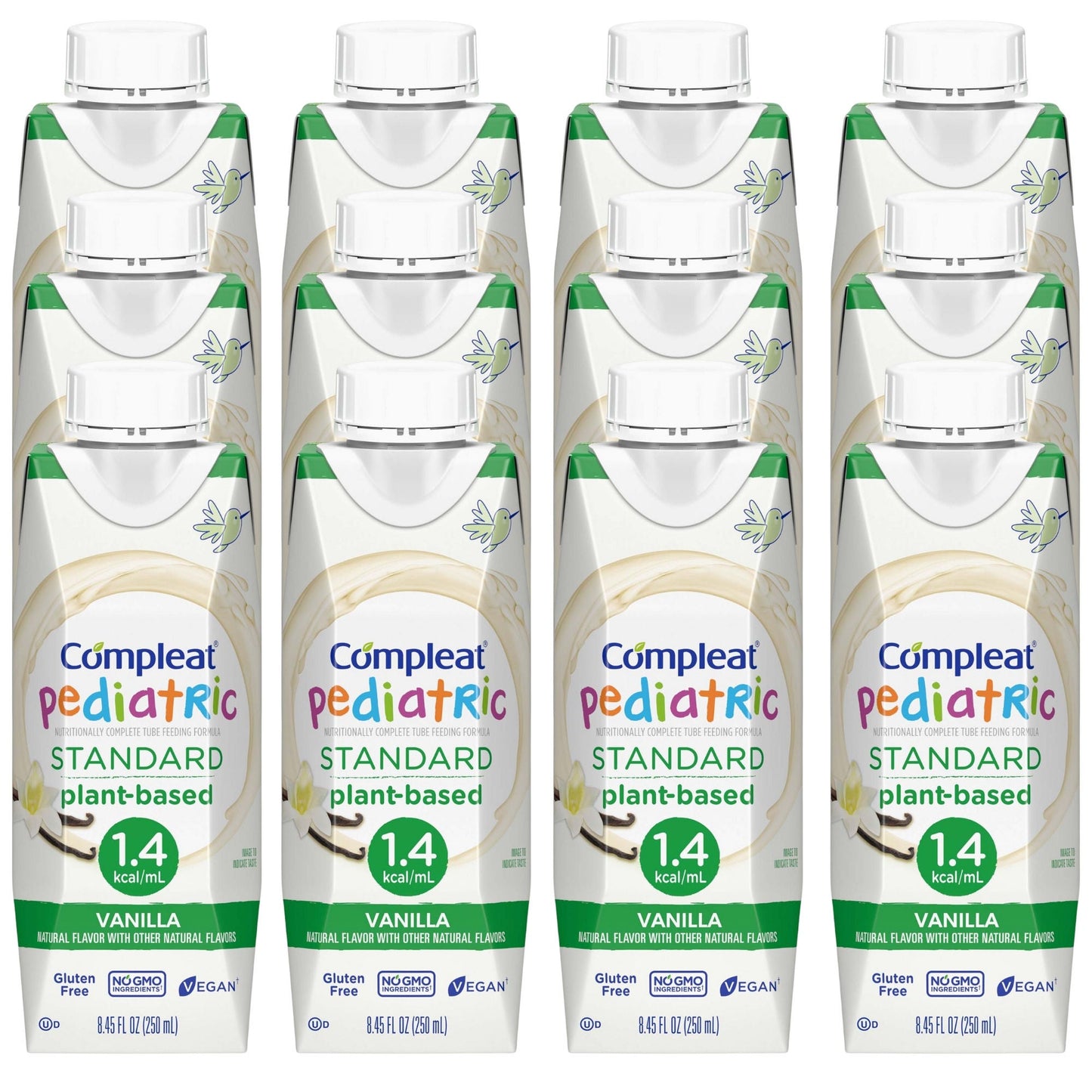 COMPLEAT, PED STD 1.0 CALORIE VANILLA CARTON 250ML (24/CS)
