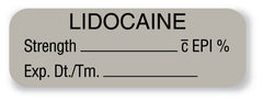 LABEL, LIDOCAINE W/EPI (610/RL)