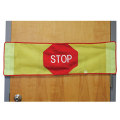 STOP STRIP, ORG 46"X8" D/S