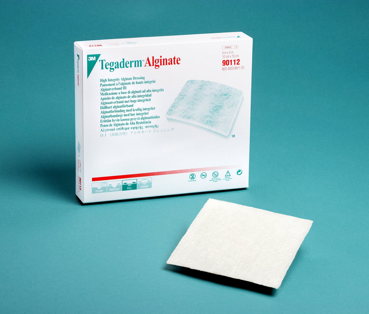 DRESSING, TEGADERM HIGH INTEGRALGNAT 4"X4" (10/BX 3M
