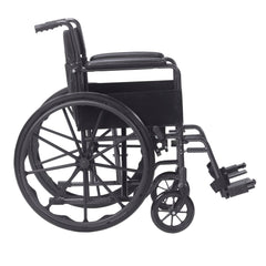 WHEELCHAIR, SILVER SPORT 18" SSWING REST 6ARM D/S