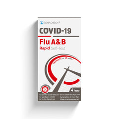 SELF-TEST KIT, COVID19/FLU A&BRAPID GENACHECK (4/KT 54KT/CS