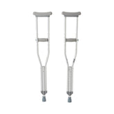 CRUTCH, ALUM PSH-BTN ADJ YTH 350LB (8PR/CS)
