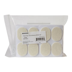 PEDI-PAD, FELT ADH #104-1/8" (/8" (100/PK 40PK/CS)