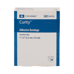 BANDAGE, ADH SENSITIVE SKIN 1"X3" (50/BX 24BX/CS) KENDAL