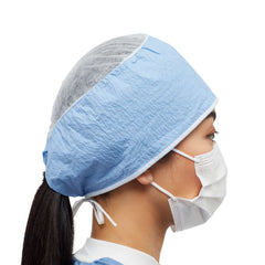 CAP, SURG TIE BLU (100/CT 6CT/CS)