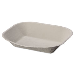 TRAY, MOLDED SAVADAY FIBER FOOD 9X7 BGE (250/BG 2BG/CS