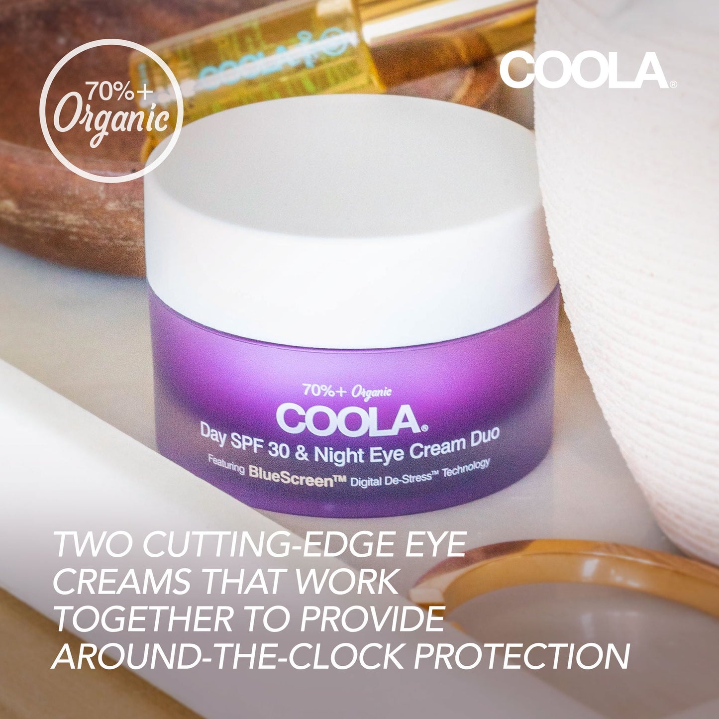 CREAM, EYE NIGHT/DAY DUO SPF300.8OZ (24/CS)