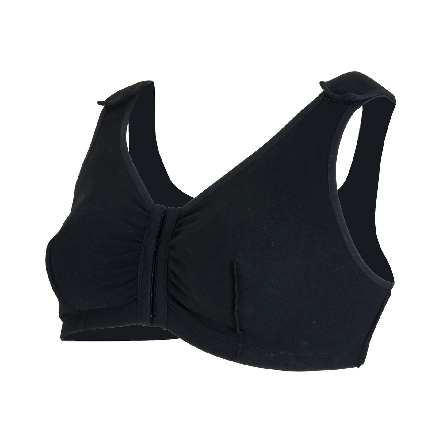 SUPPORT, SURGI-BRA II BREAST COTTON BLK LF 32B/C/D