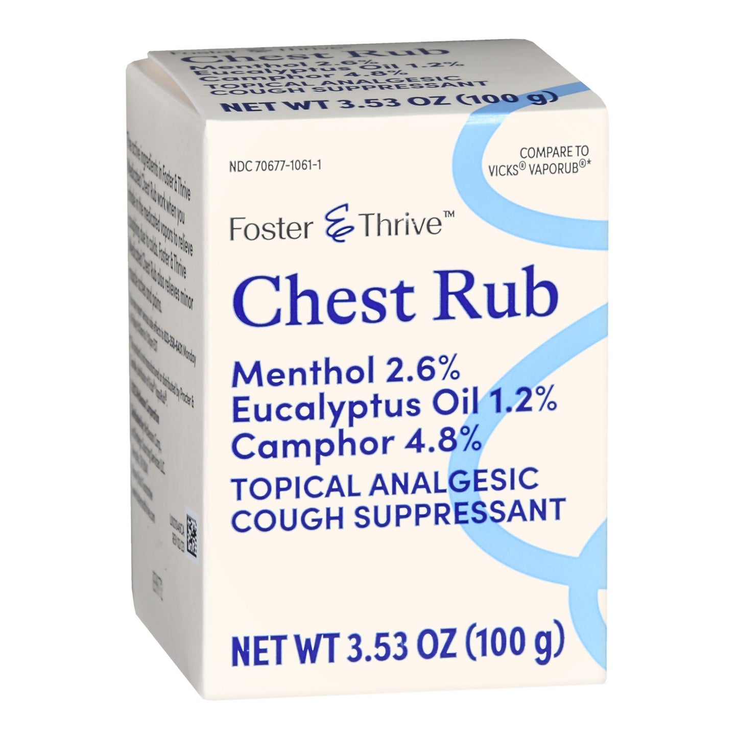 CHEST RUB, OINT FT MEDICATED 3.5OZ