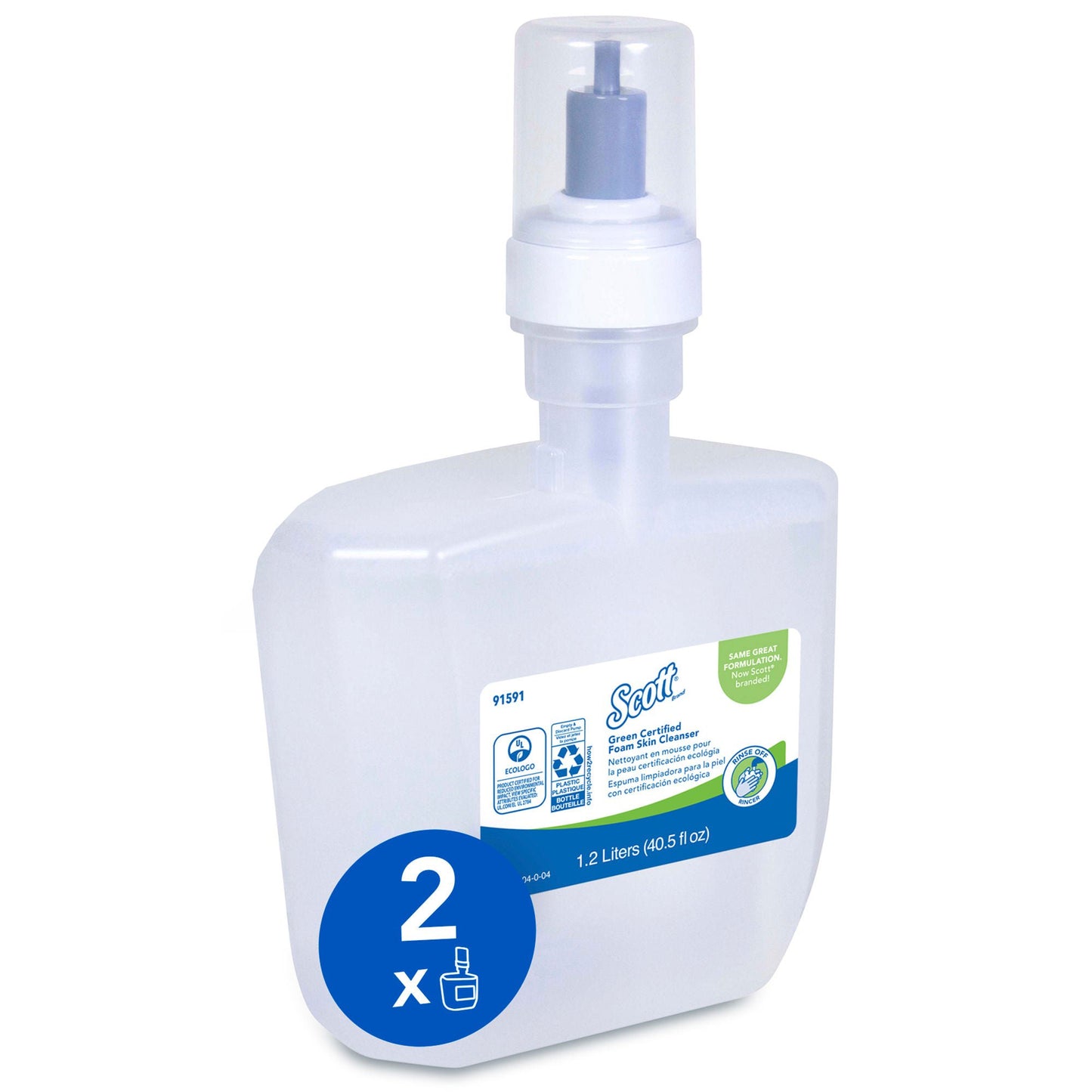 CLEANSER, SKIN FOAM 1200ML (2/CS)