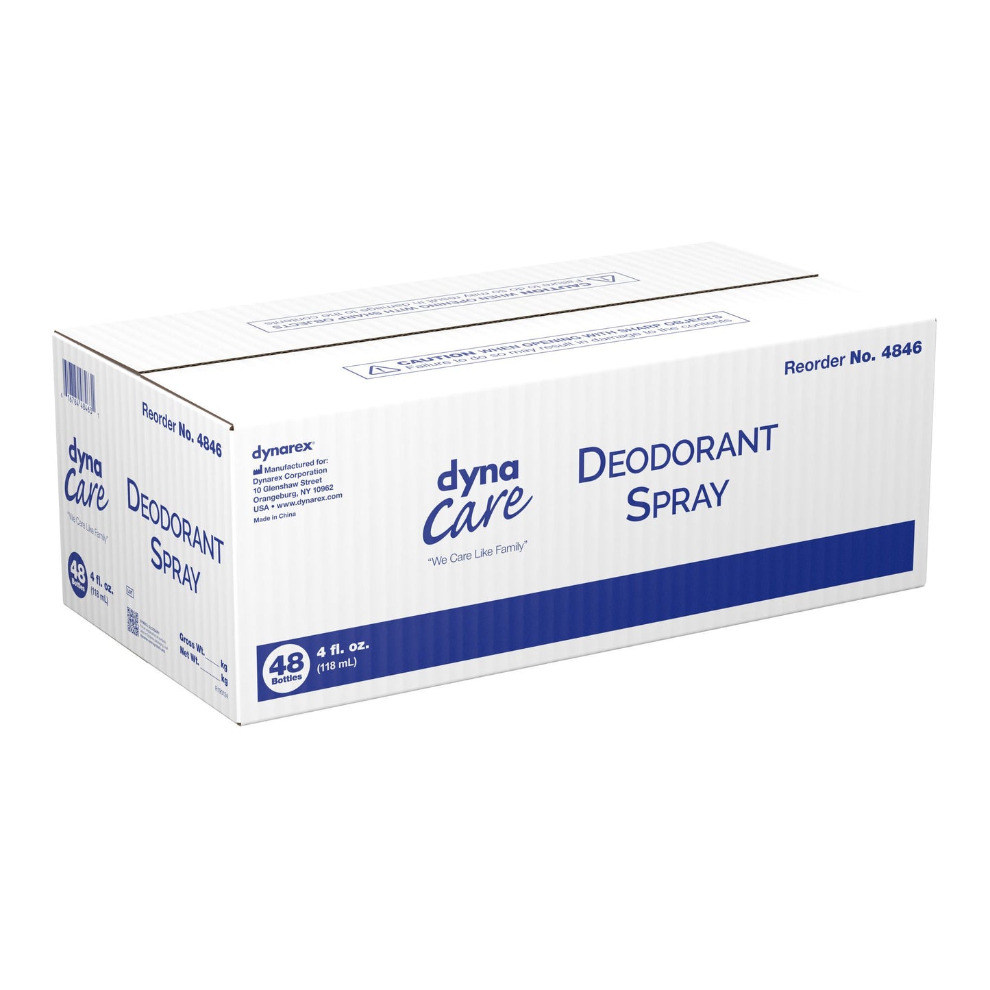 DEODORANT, BODY PUMP SPRAY 4OZ(48/CS)