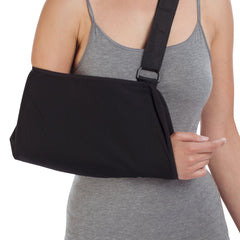 ARM SLING, DLX CTN/POLY W/PAD LG