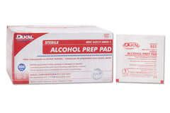 ALCOHOL PREP PAD ST MED 200/BX 20/CS 2PLY LTXFR