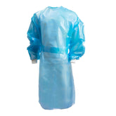 GOWN, CHEMO FULL BCK HOOK&LOOPCLSR AAMI 2 2XLG (10/BG 3BG/C
