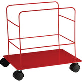 CART, RED 8-11GAL (1/CS)