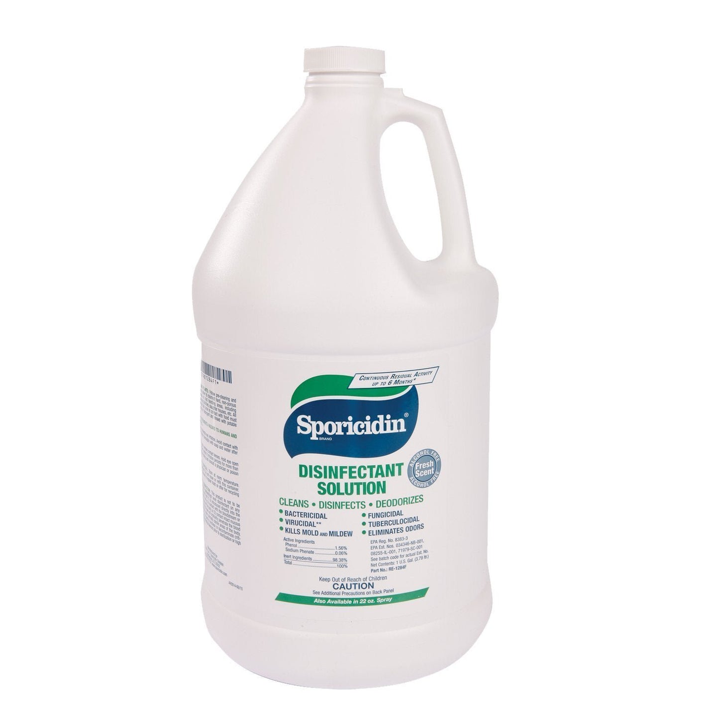 SPORICIDIN DISNFECT SOLN 1GL 4/CS FRESH SCENT
