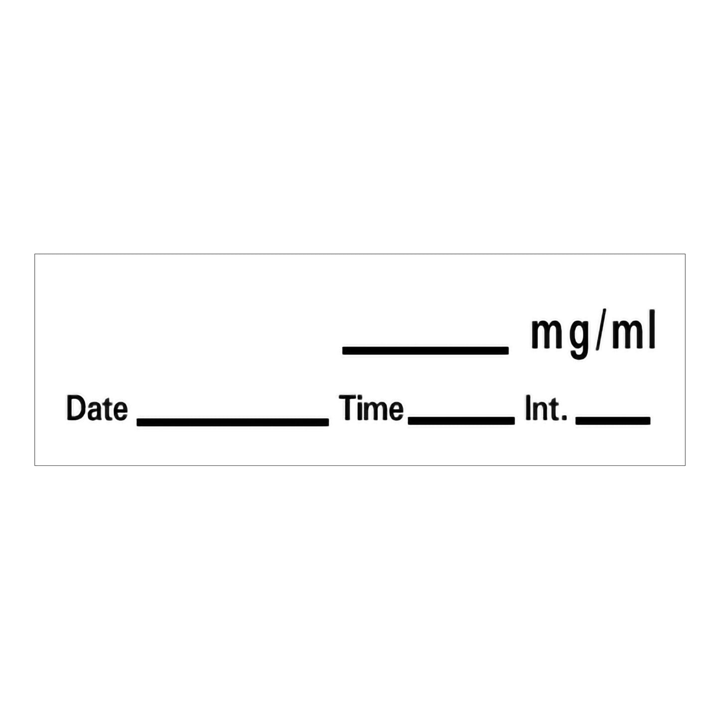 LABEL, ANES BLANK WHT (333/RL)PROFTP