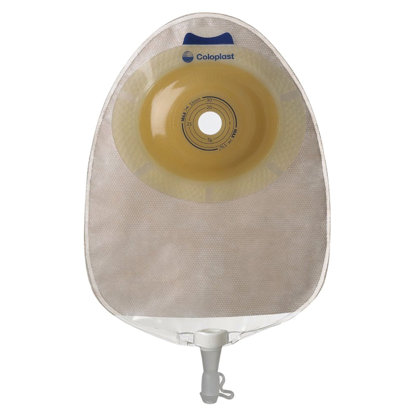 POUCH, UROSTOMY 1PC 5/8"-15/16" TRANSPARENT 15-33MM (10/BX)
