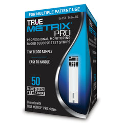 TEST STRIP, BLD GLUC TRUE METRIX PRO NFRS (50/BX 24BX/CS)