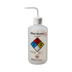 BOTTLE, WASH ETHYL ALCOHOL NALGENE LDPE 1000ML (12/CS)