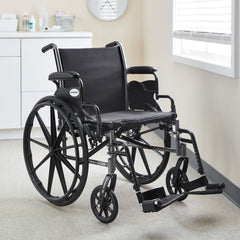 WHEELCHAIR, LTWT DDA SF 20" 300LBS