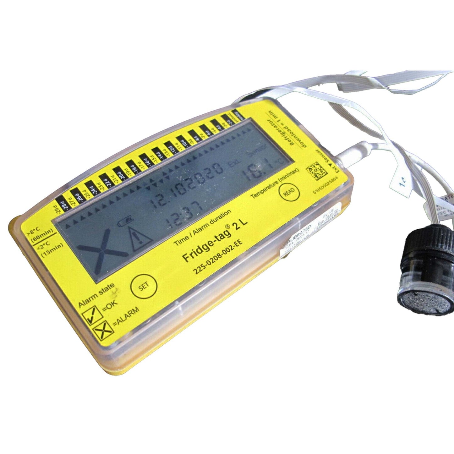 DATA LOGGER, VACCINE THERMCO FRIDGE TAG 2L