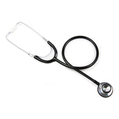 STETHOSCOPE, DUAL HEAD BLK (10/BX 5BX/CS)