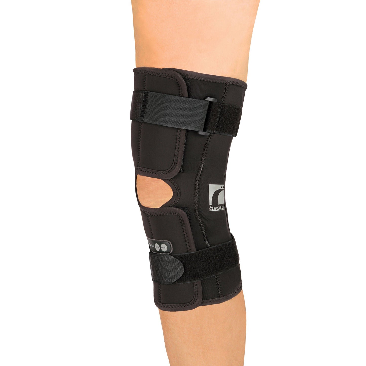 KNEE BRACE, REBOUND POLY WRAP SHORT MED