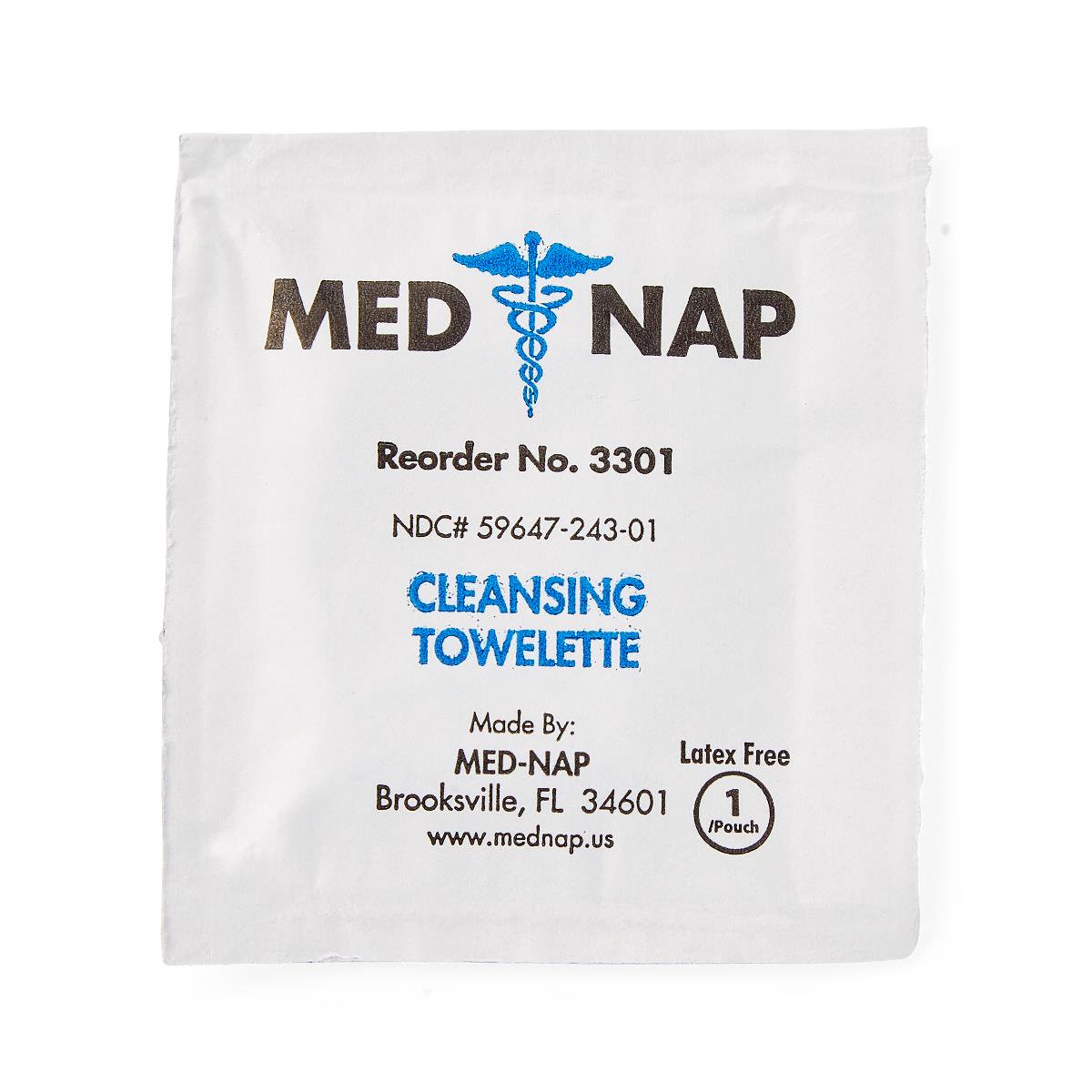 TOWELETTE, ANTISEPTIC CLEANSING WET BZK (100/BX 10BX/CS)