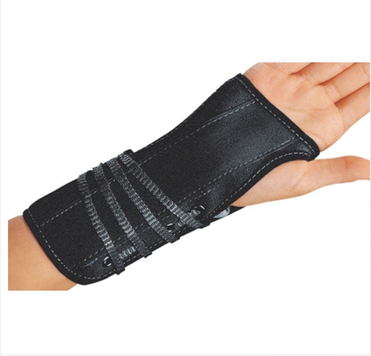 WRIST SUPPORT, LACE-UP LT SM 7"