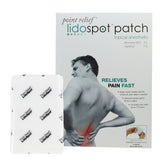 PATCH, PAIN RELIEF LIDOSPOT 4"X6" (20/BX)