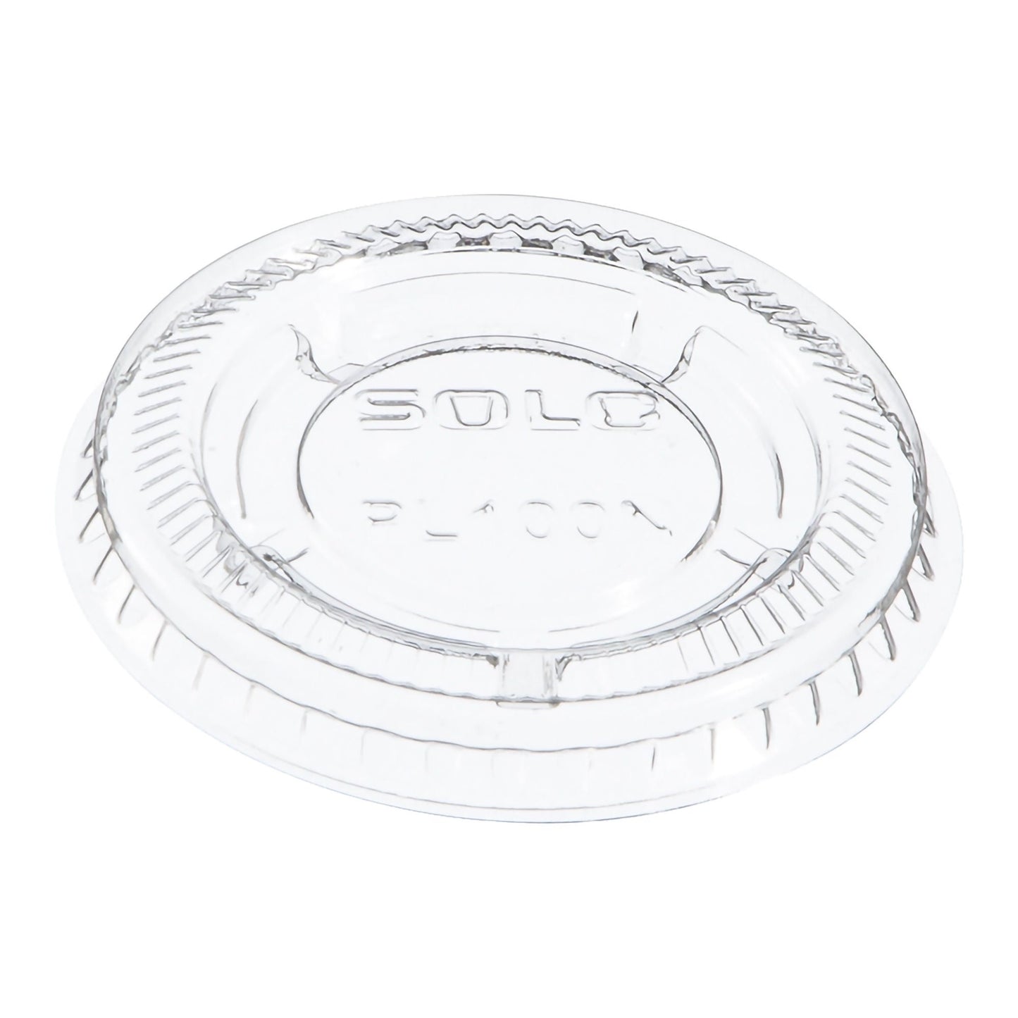 LID, CUP PORTION PLAS RND CLR 1OZ (125/SL 20SL/CS)