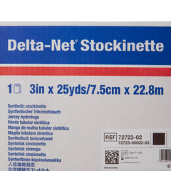 STOCKINETTE, CAST DELTA-NET TUBULAR BLK 3" (2RL/CS)