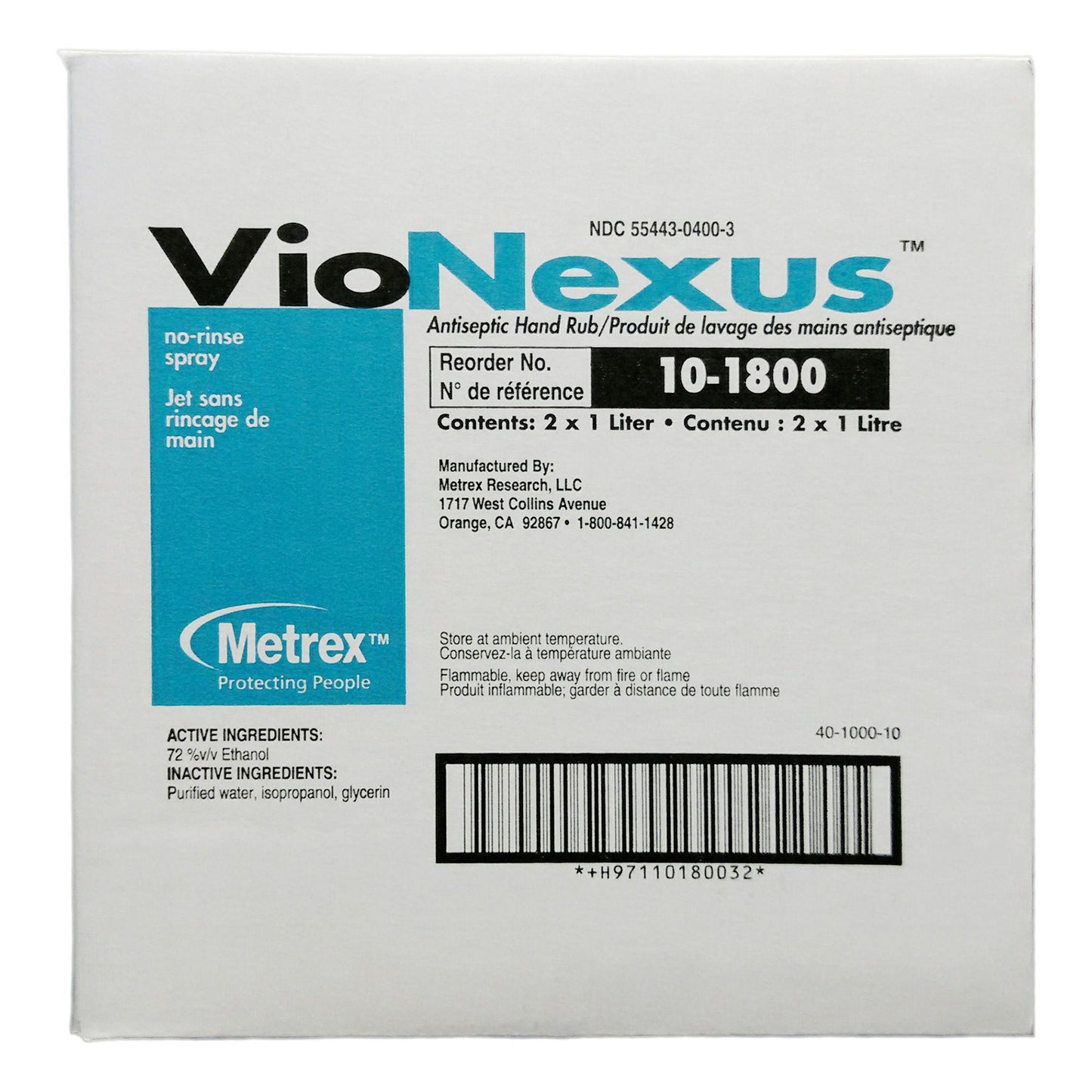 HANDWASH, VIONEXUS NORINSE 1L (6/CS)