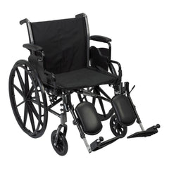 WHEELCHAIR, LTWT DDA ELR 20" 300LBS