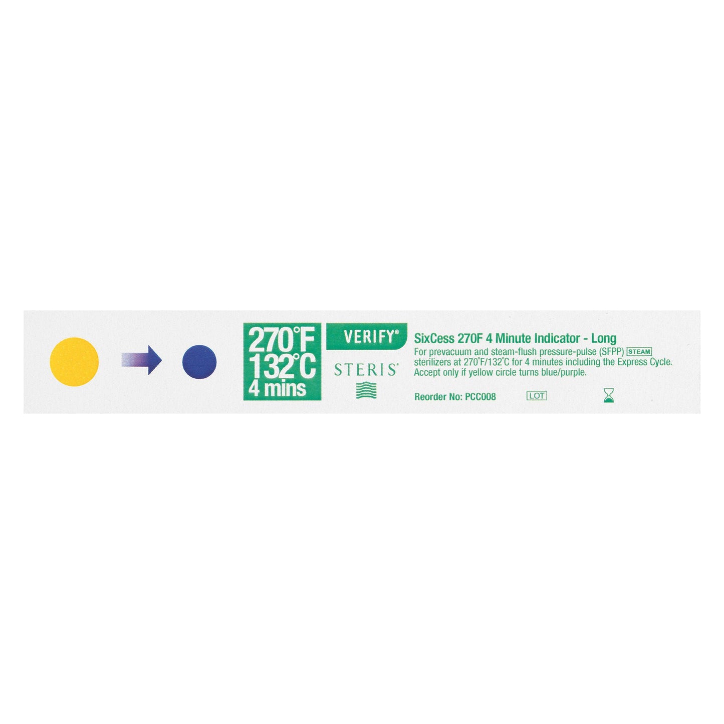 INTEGRATOR, STEAM LONG 270-275F (100/BX)