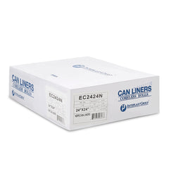LINER, CAN CLR 5MIC 24"X24"10GL (1000/CS)