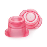 CAP, SNAP UNIV POLY RED (1000/BG)