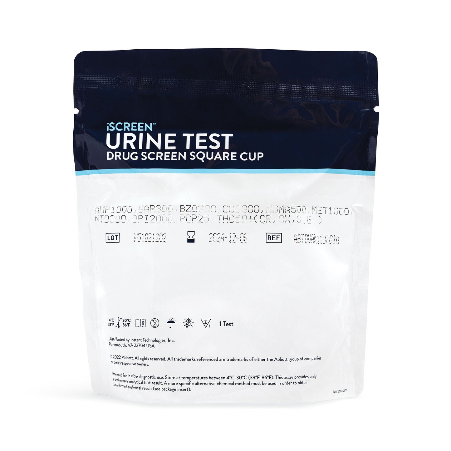 DRUG SCREEN, 12PANEL CLIA WAIVED CUP (25/BX)