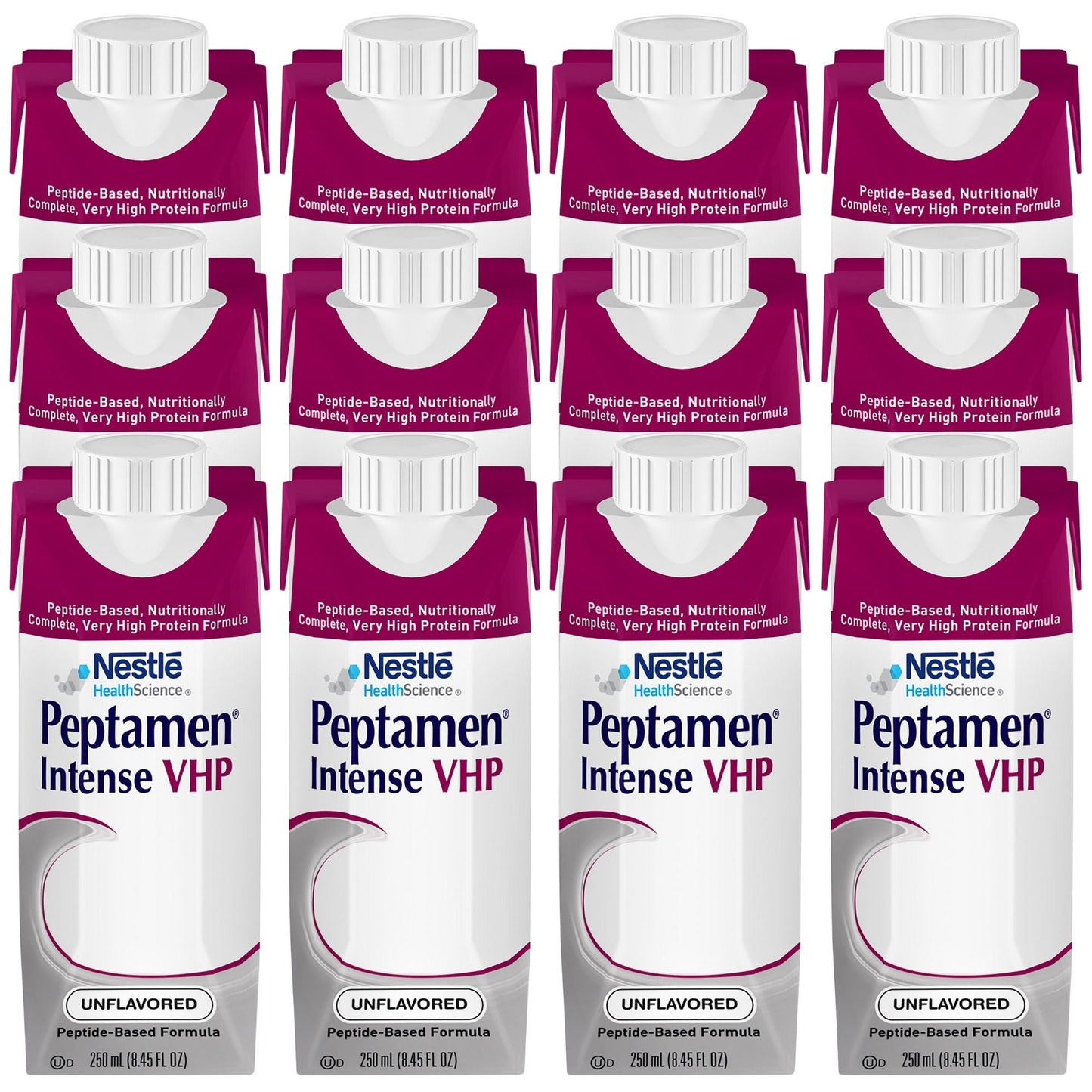 PEPTAMEN, VHP INTNSE UNFLAV 250ML (24/CS)