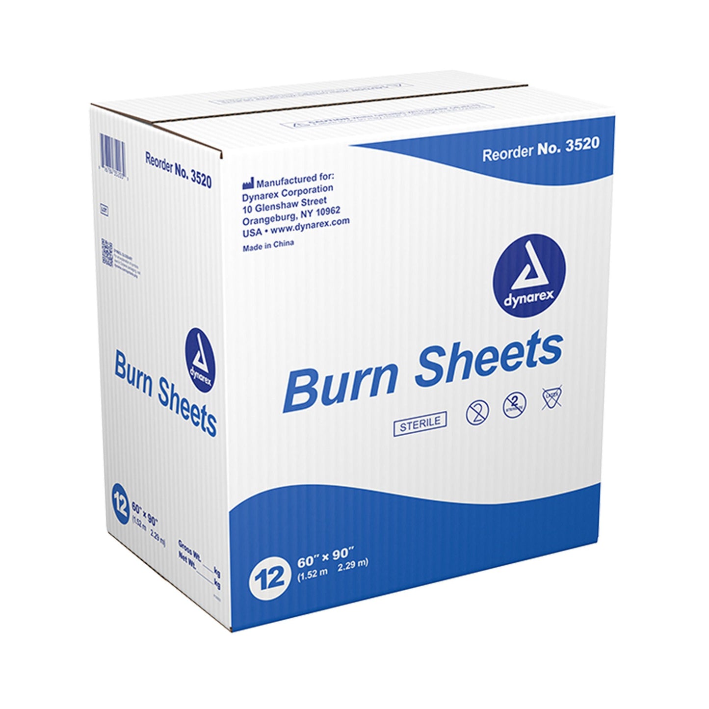 SHEET, BURN STR 60"X90" (12/CS)