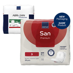 PAD, BLADDER CNTRL ABENA SANI ADLT 3 (28/PK 7PK/CS)