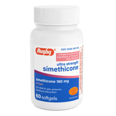 SIMETHICONE, CAP SGEL 180MG (60/BT)