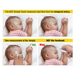 THERMOMETER, TEMPLE TOUCH (12/PK)