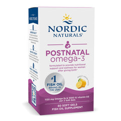 SUPPLEMENT, POST NATAL OMEGA 3(60CT/BT 12BT/CS)