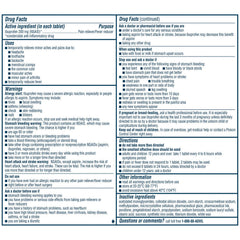 ADVIL, TAB 200MG DISPENSER 2X50 (100/BX)