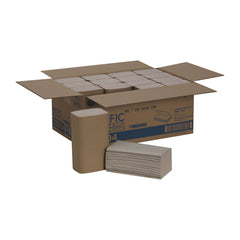 TOWEL, PAPER SNGL-FOLD BRN